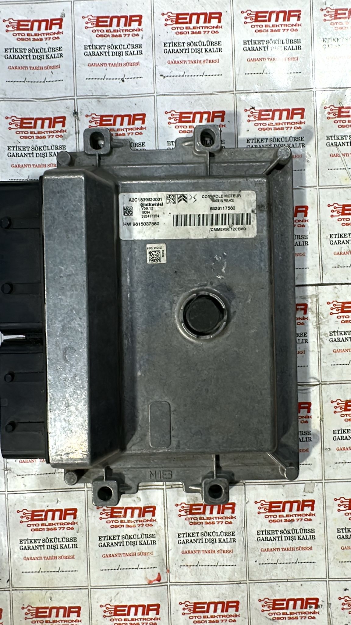 PEUGEOT 208 BENZİNLİ MOTOR BEYNİ A2C1839920001 V56.12